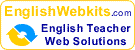 Personal 'English Teacher' Resource Website and Email Solutions - Ideal for school and freelance English teachers - Complete, fully editable web sites, with integrated English  resources