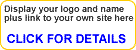 Advertising and/or raise your own school, company or organisation's profile on Shambles (click for details)