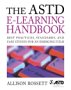 The ASTD e-Learning Handboo