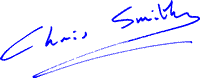 Chris Smith signature